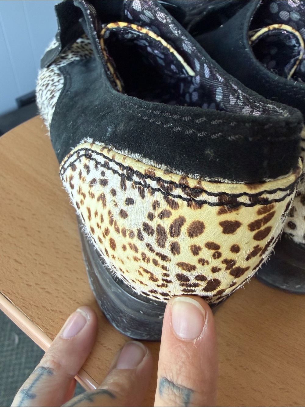 Irregular Choice Mutiny Leopard Print Shoes - Picture 6 of 11